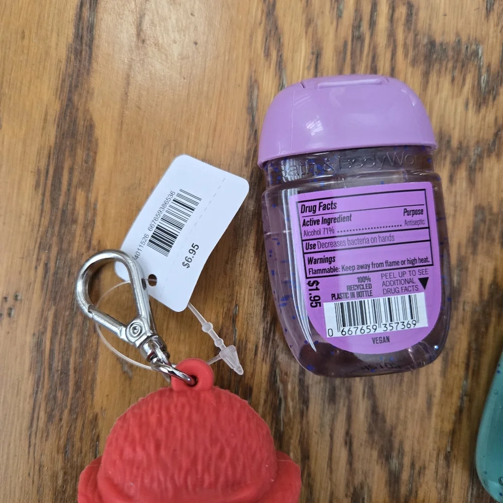 🍨🤲NWT‼️Bath & Body Works Ice Cream Cone Holder w/ Hand Sanitzers
